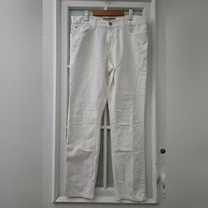 Tommy Hilfiger White Slim Straight Jeans Men’s 34x32